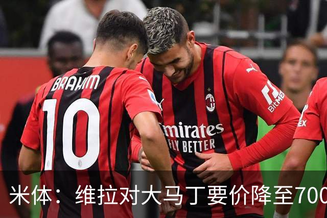 米体：维拉对大马丁要价降至700万欧元，尤文认为还不够低